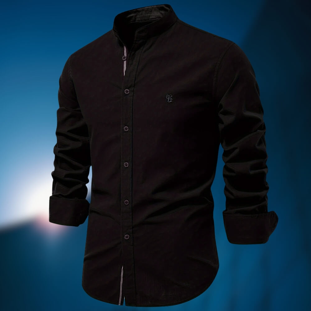 Tobias™ | Modernes Langarm-Poloshirt Herren