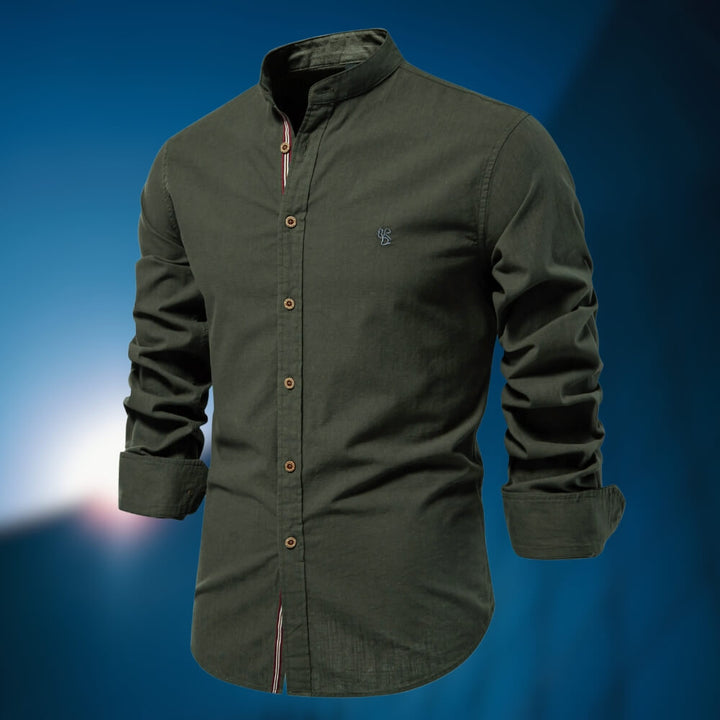 Tobias™ | Modernes Langarm-Poloshirt Herren