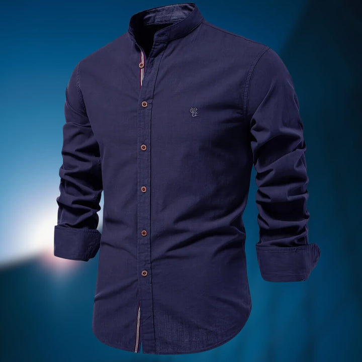 Tobias™ | Modernes Langarm-Poloshirt Herren